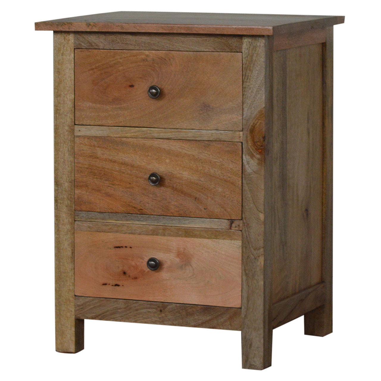 Artisan - Country Style Nightstand in Oak-Ish