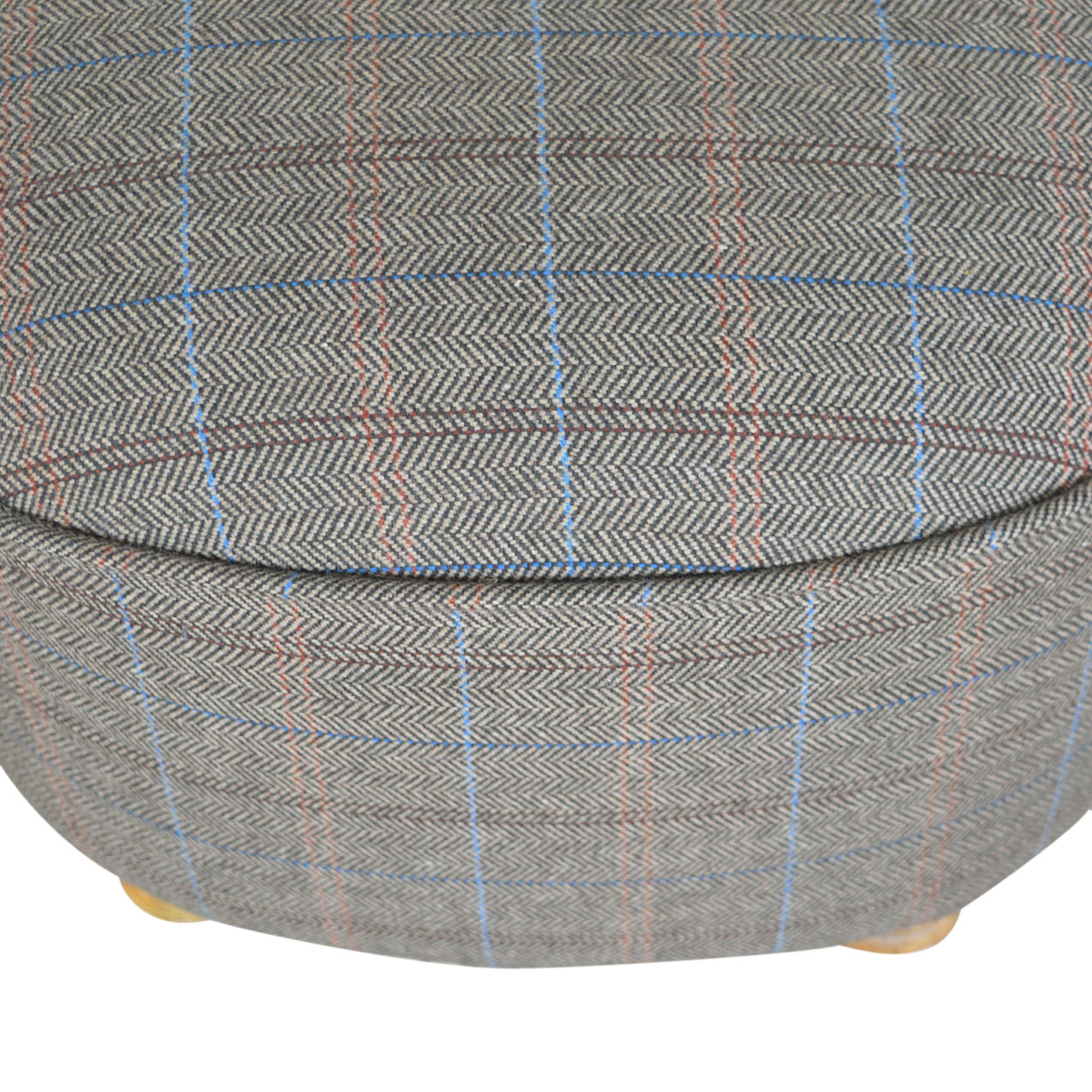 Artisan - Oval Multi Foot Stool in Tweed