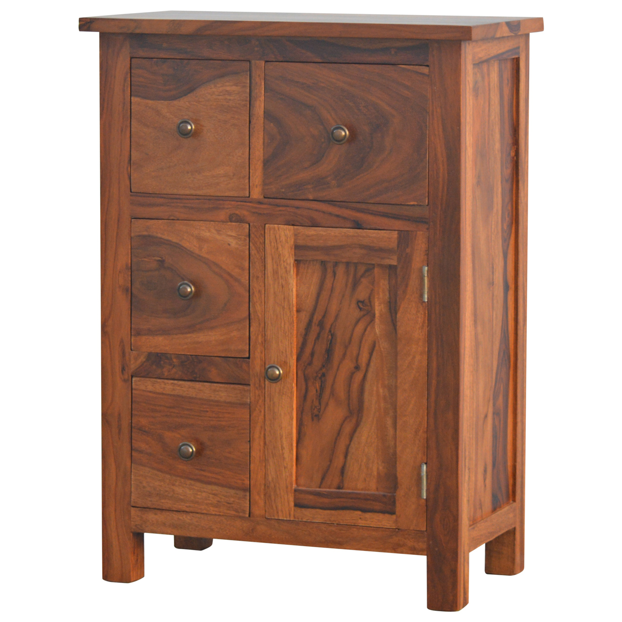 Artisan - Sheesham Cabinet with 4 Drawer