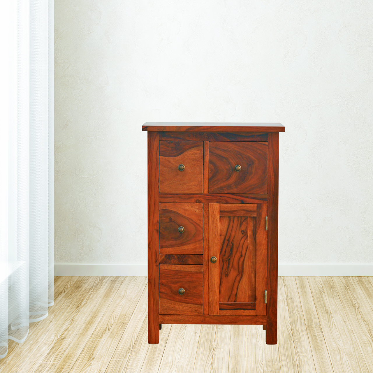 Artisan - Sheesham Cabinet with 4 Drawer