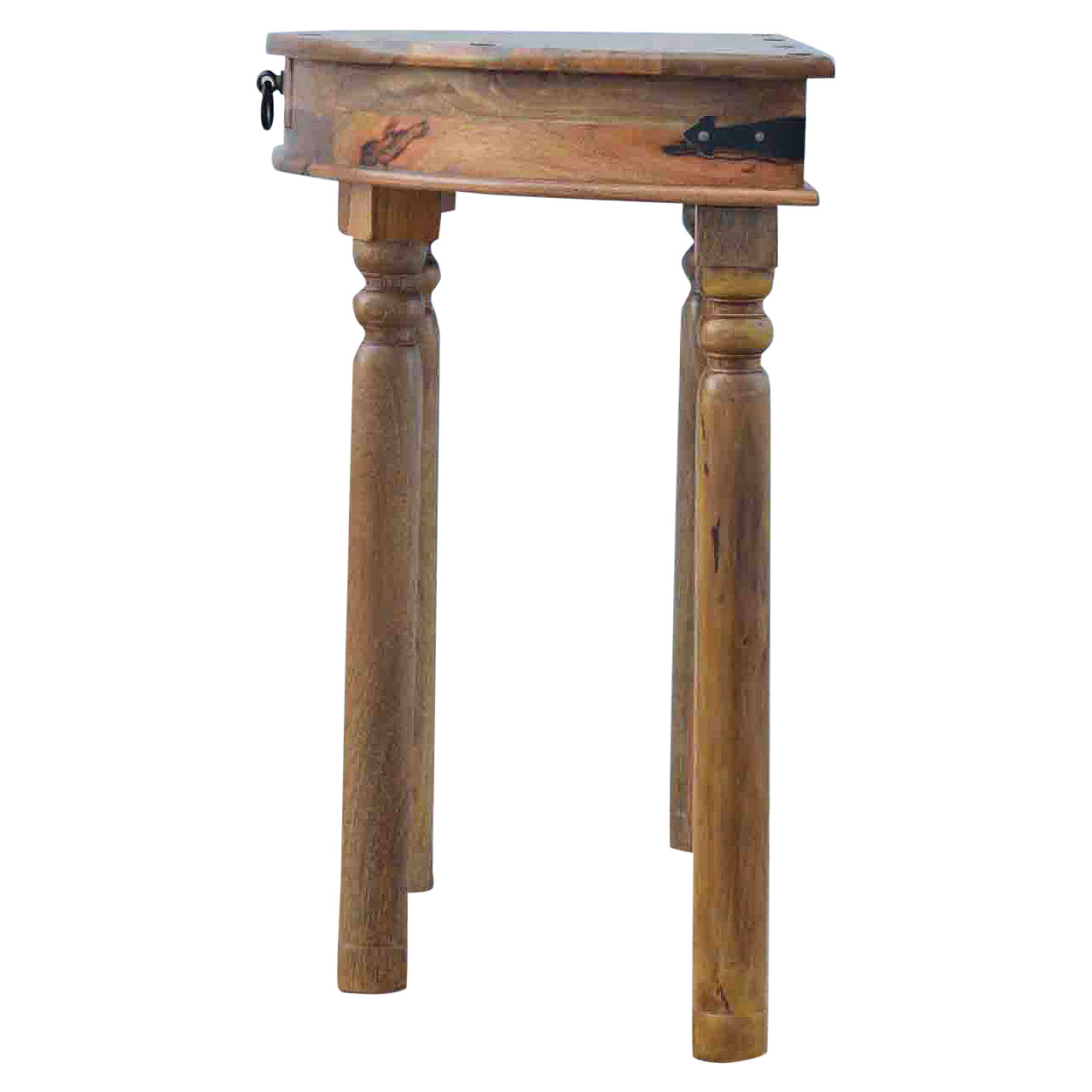 Artisan - Serpentine Console Table in Oak-Ish