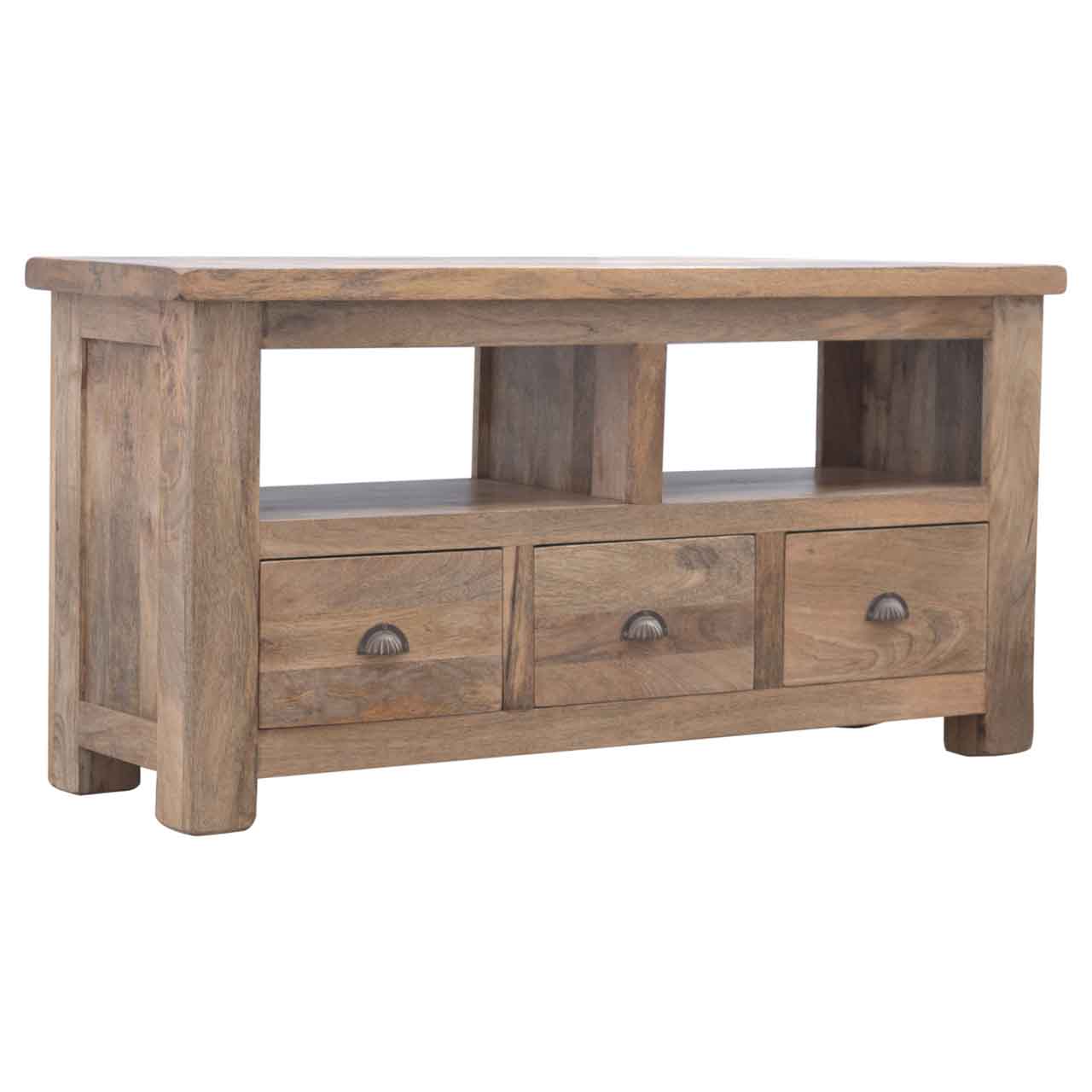 Artisan - Open Slot 3 Drawer Media Unit