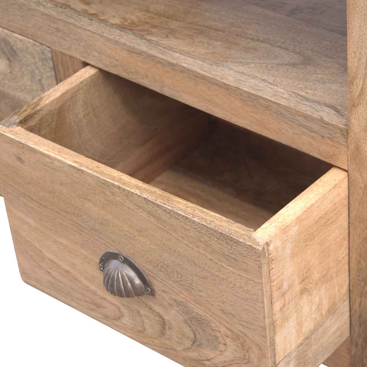 Artisan - Open Slot 3 Drawer Media Unit