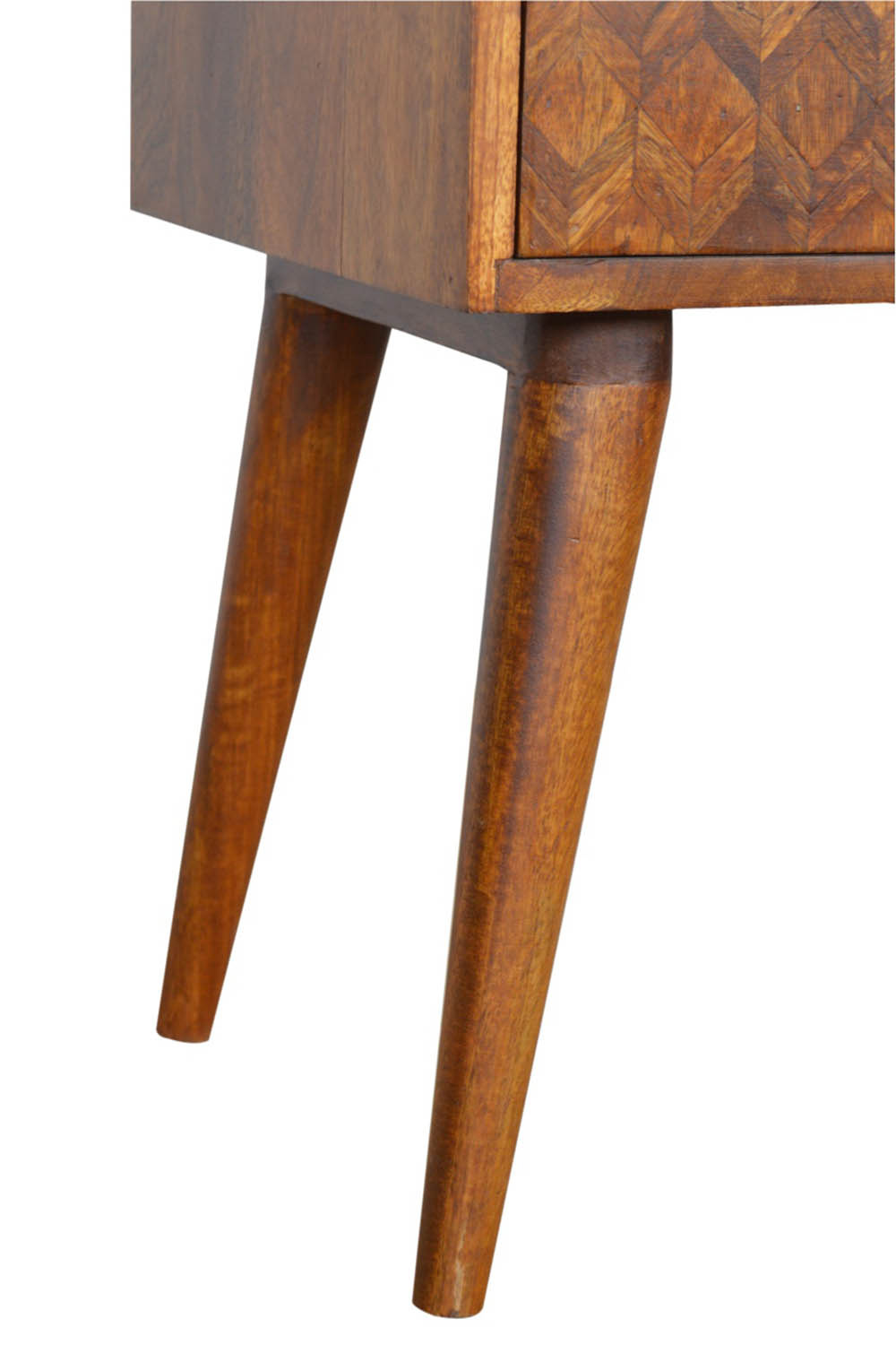 Artisan Assorted Open Slot Bedside - Chestnut