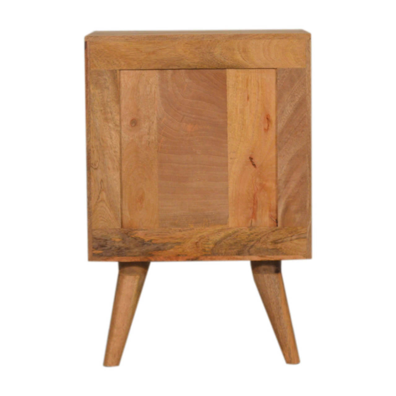 Artisan - Dice Nightstand with 3 Drawer in Oak-Ish