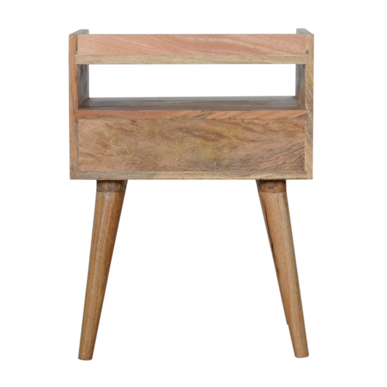 Artisan - Open Slot Nightstand with Top in White