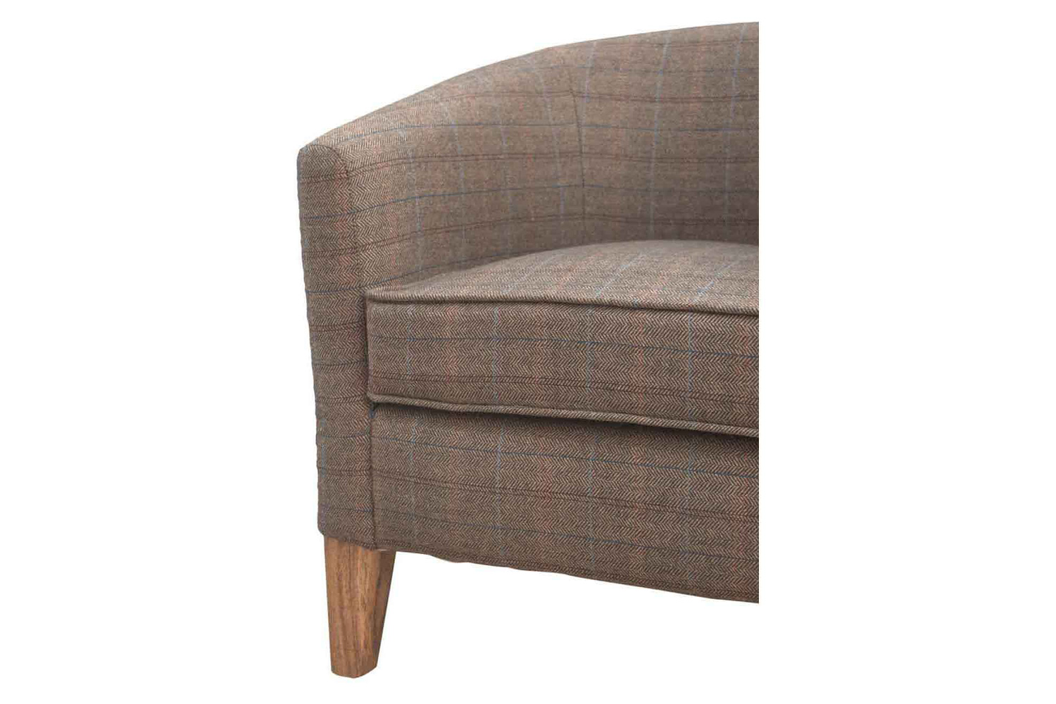 Artisan - Upholstered Tweed Tub Chair