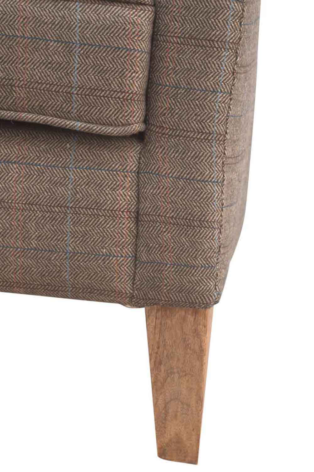 Artisan - Upholstered Tweed Tub Chair