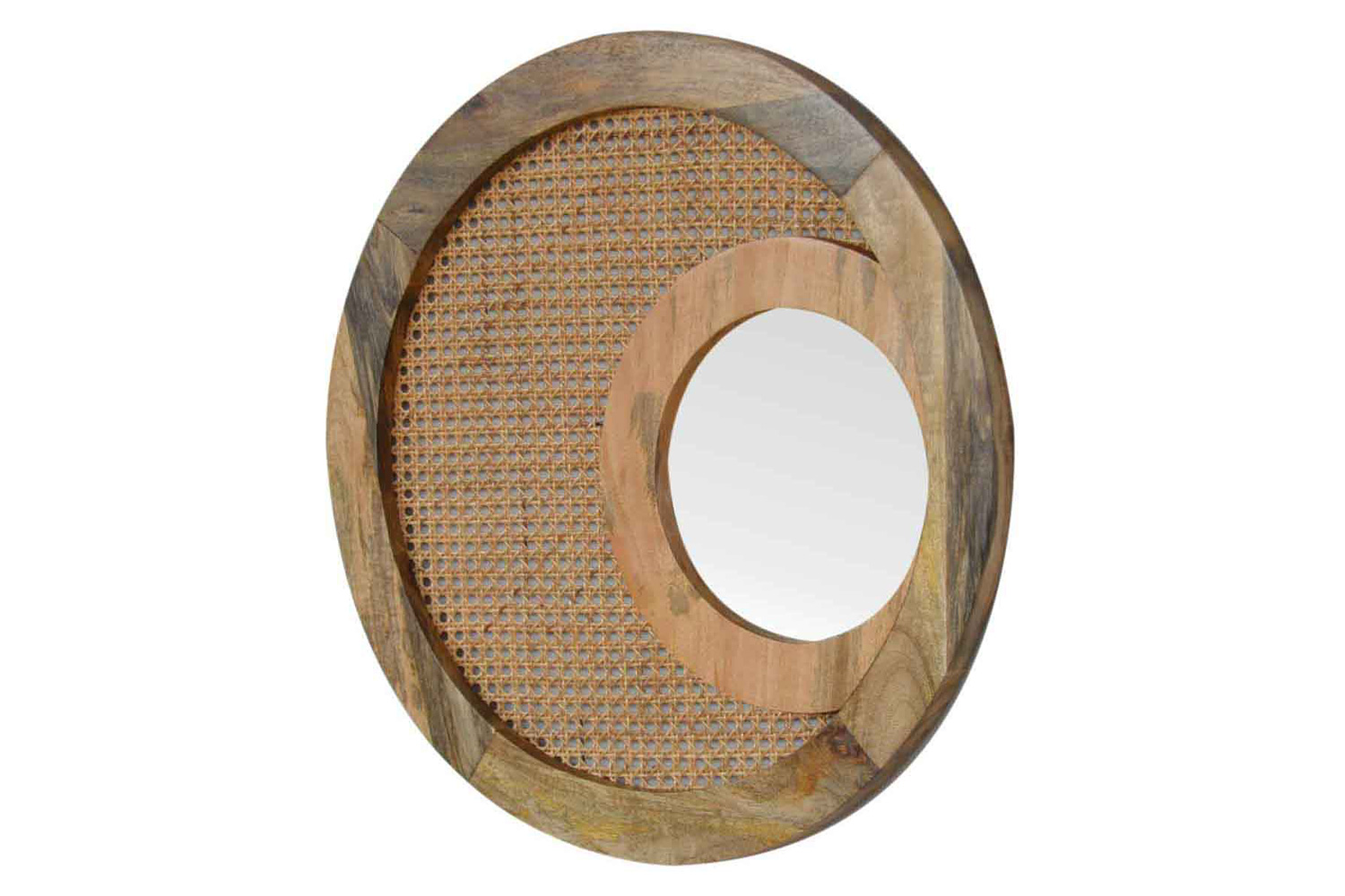 Artisan Woven Mirror - Round