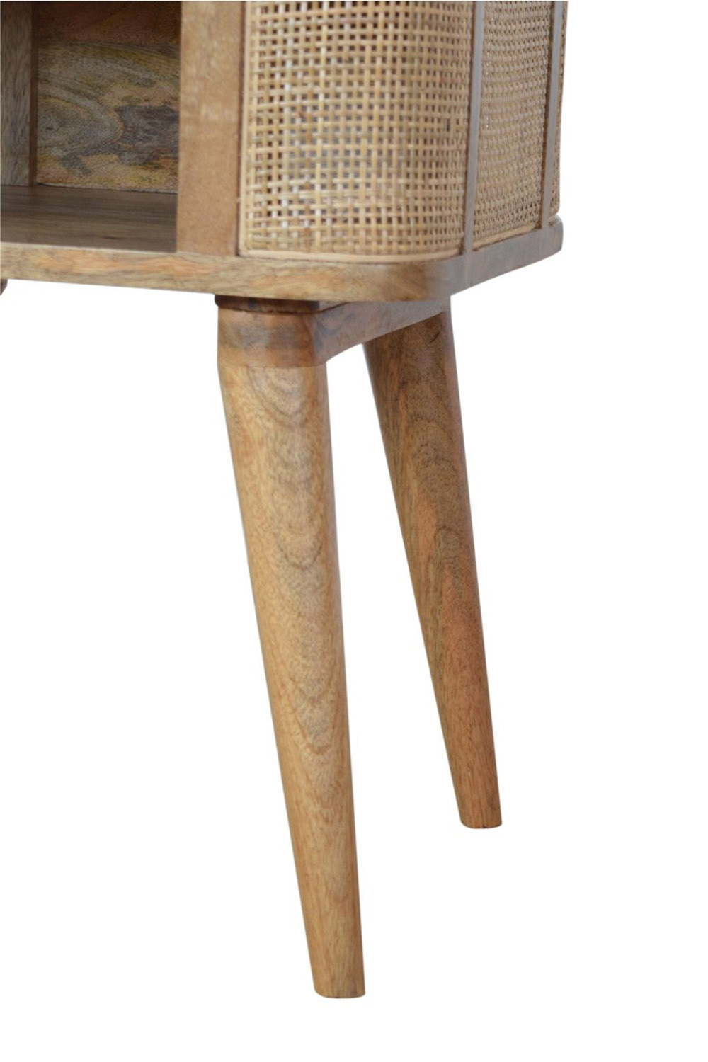 Artisan - Woven Bedside in Open Slot Bedside