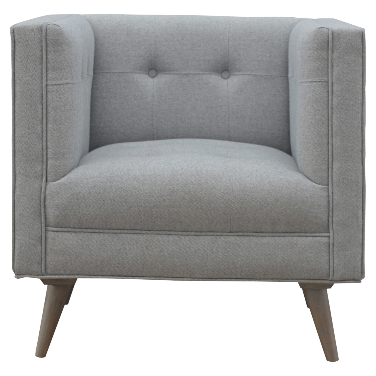 Artisan™ Armchair - Gray, Tweed