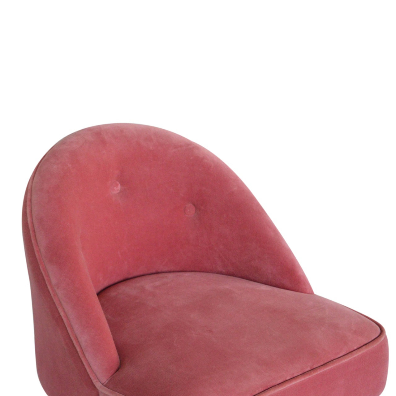 Artisan Deep Button Chair - Pink, Velvet