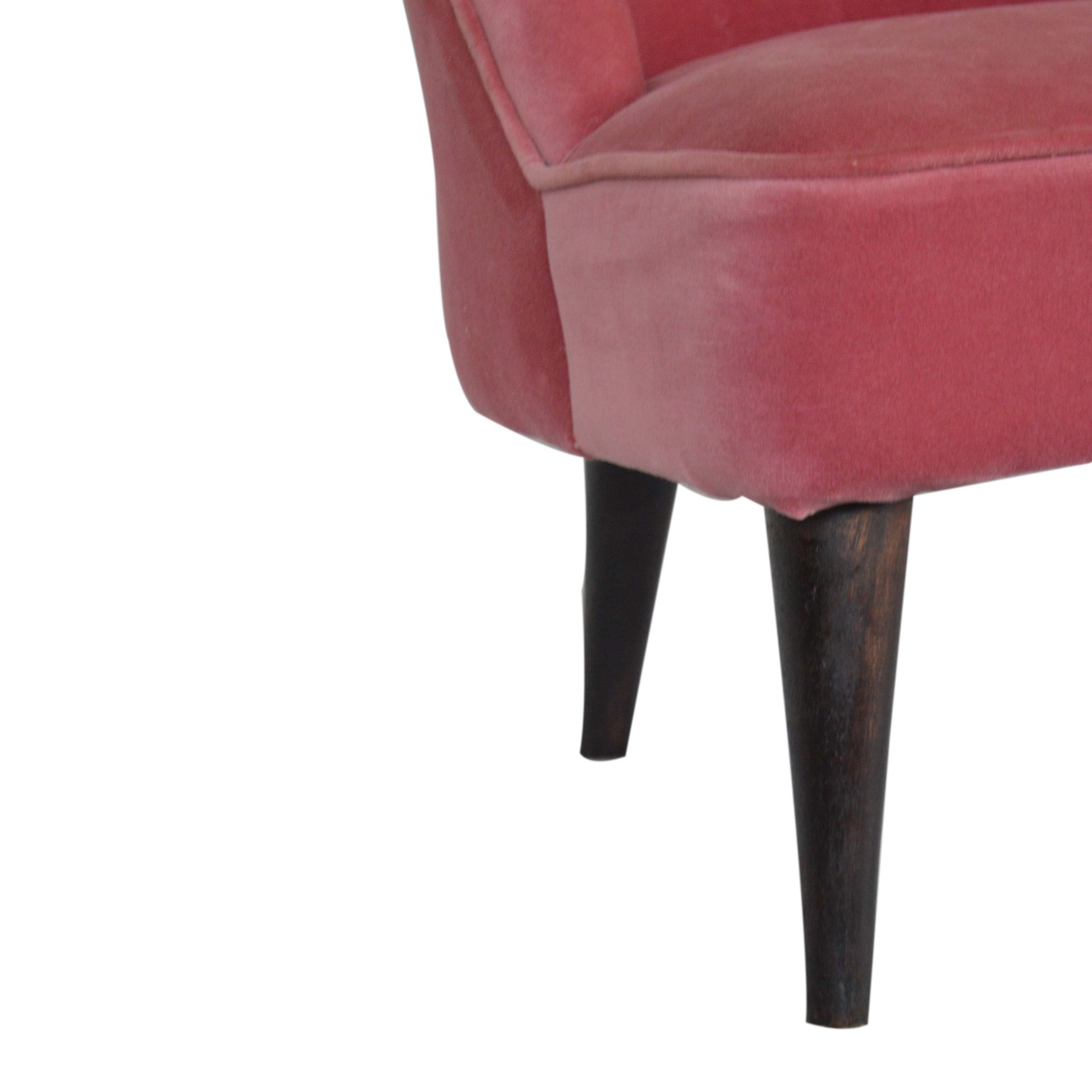 Artisan Deep Button Chair - Pink, Velvet