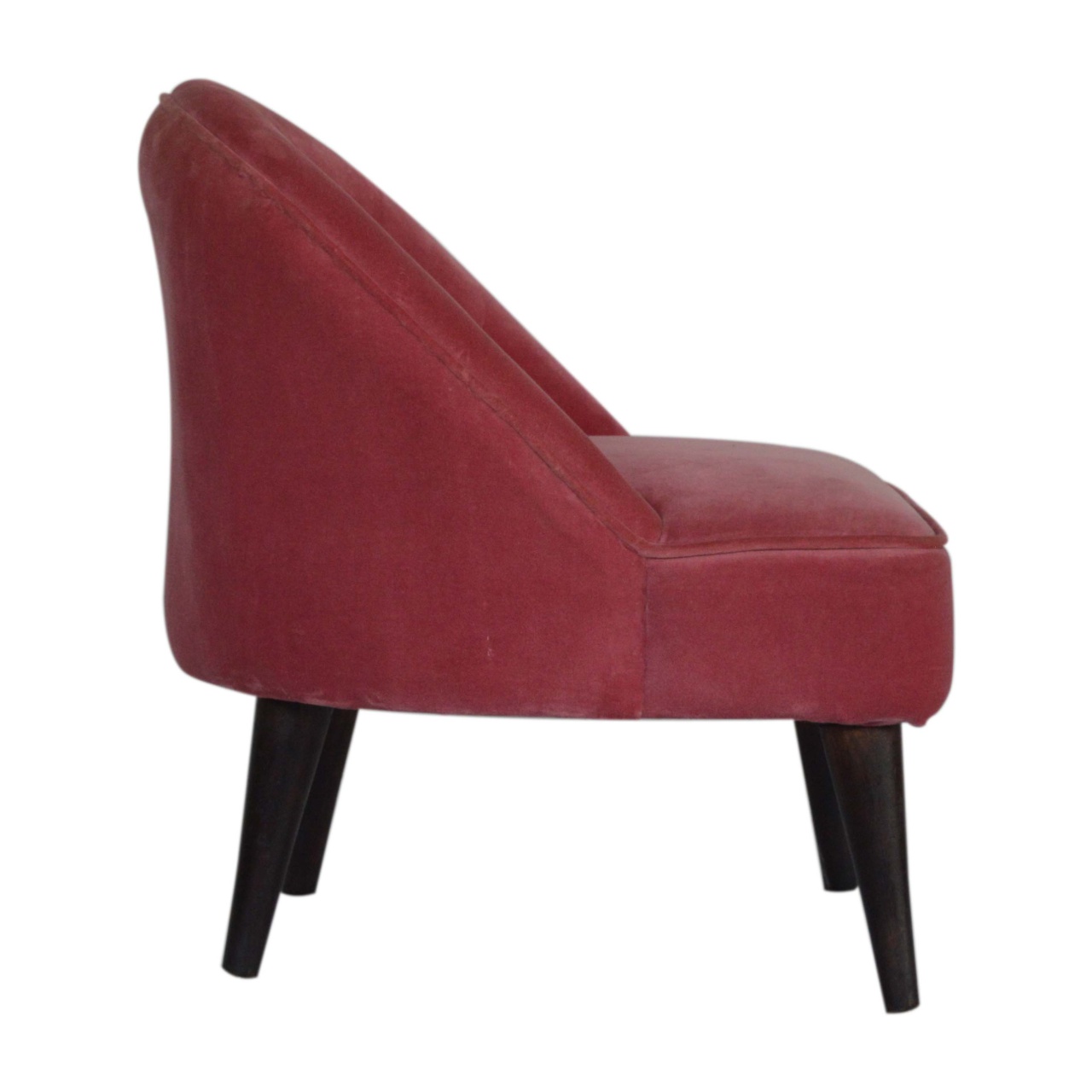 Artisan Deep Button Chair - Pink, Velvet