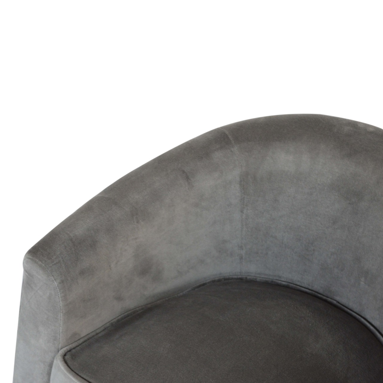 Artisan™ Nordic Style Armchair - Gray, Velvet