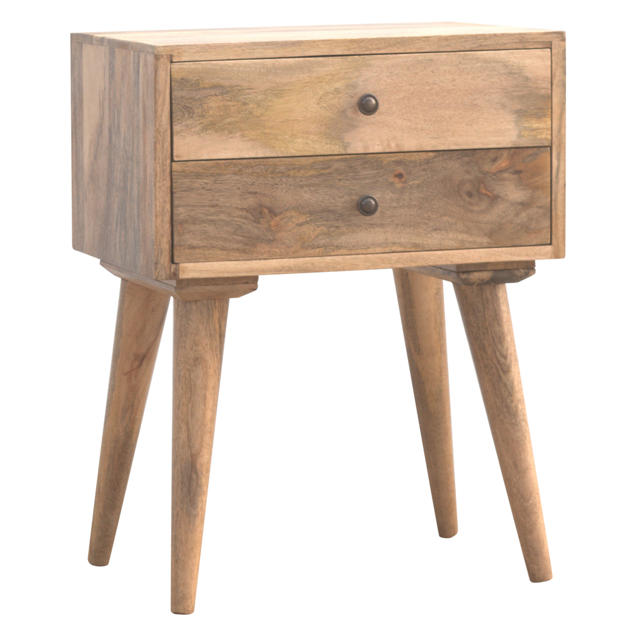 Artisan Modern Solid Nightstand - Natural Oak-Ish