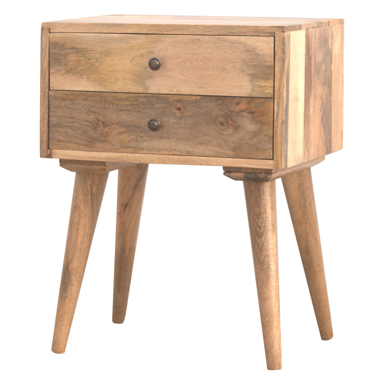 Artisan Modern Solid Nightstand - Natural Oak-Ish