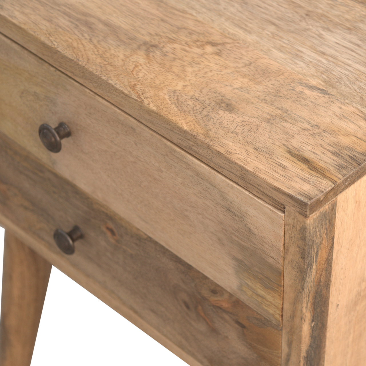 Artisan Modern Solid Nightstand - Natural Oak-Ish