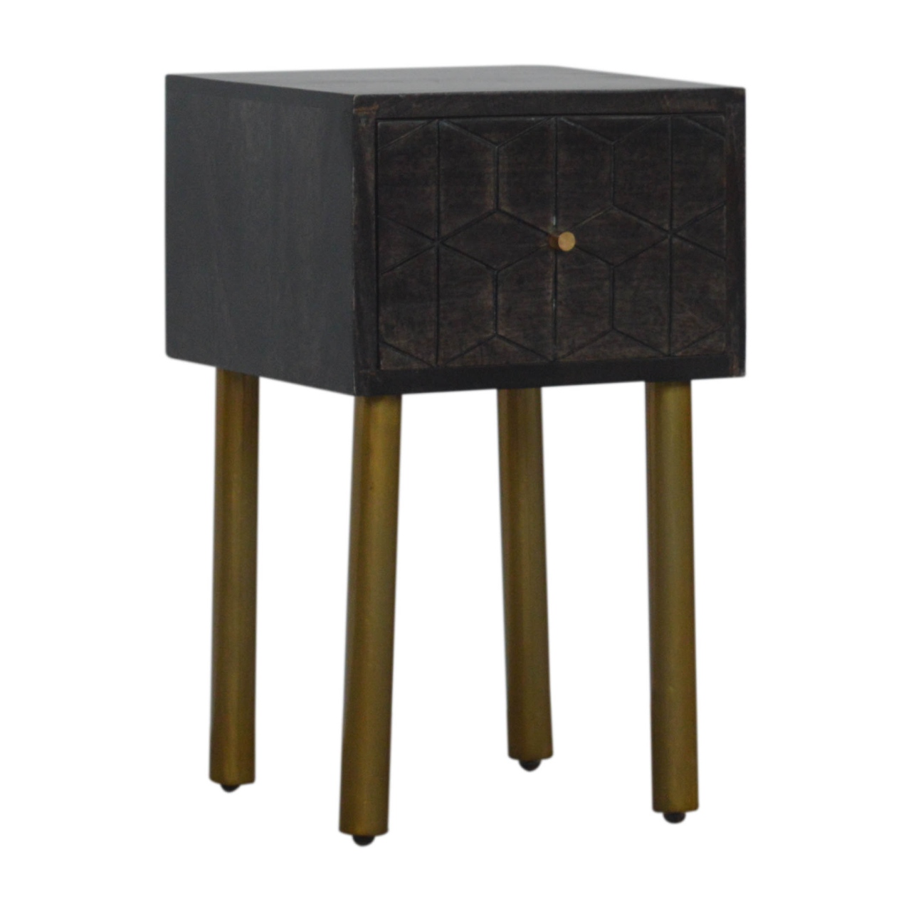 Artisan - Doha Nightstand in Washed Black