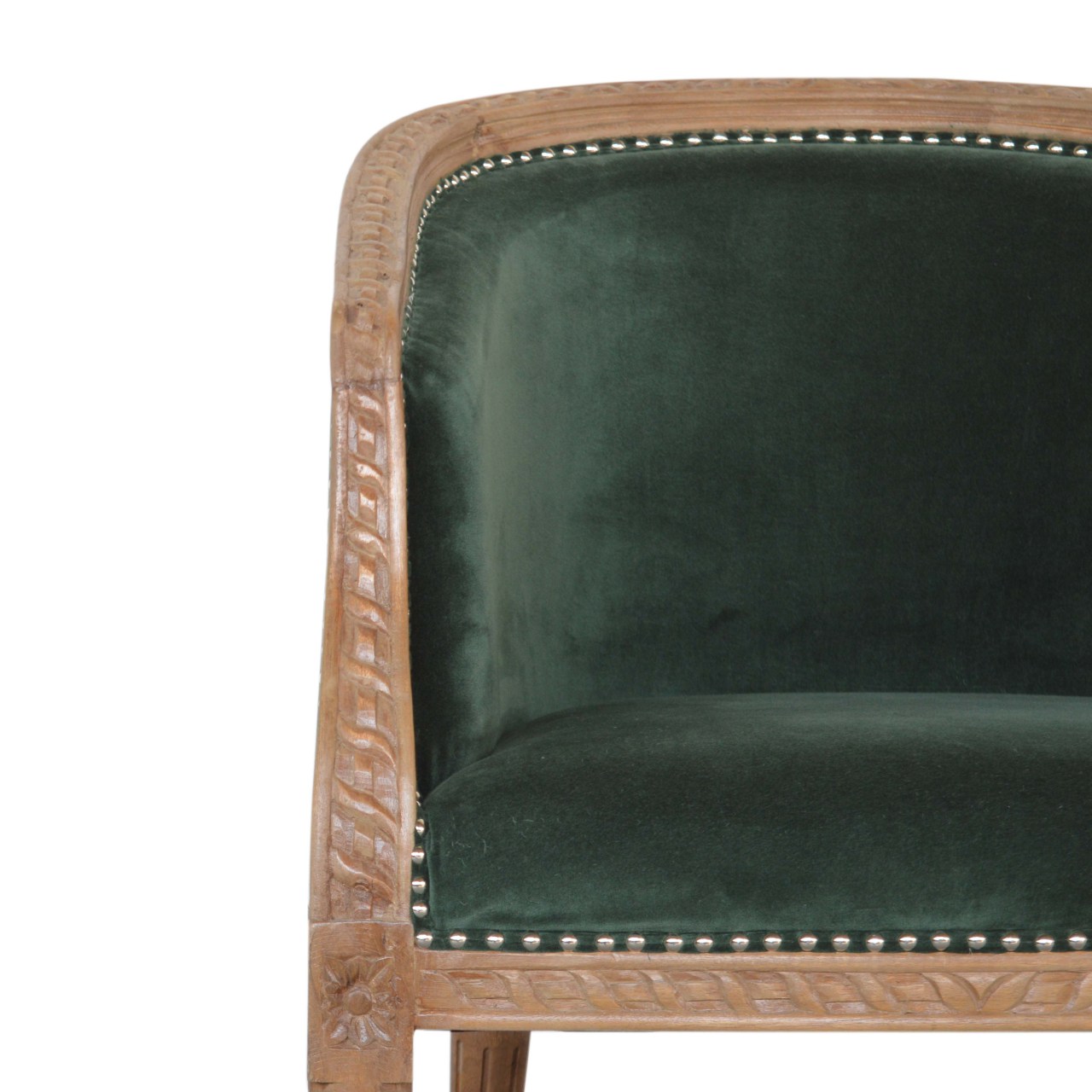 Artisan™ Occasional Chair - Emerald Green, Velvet