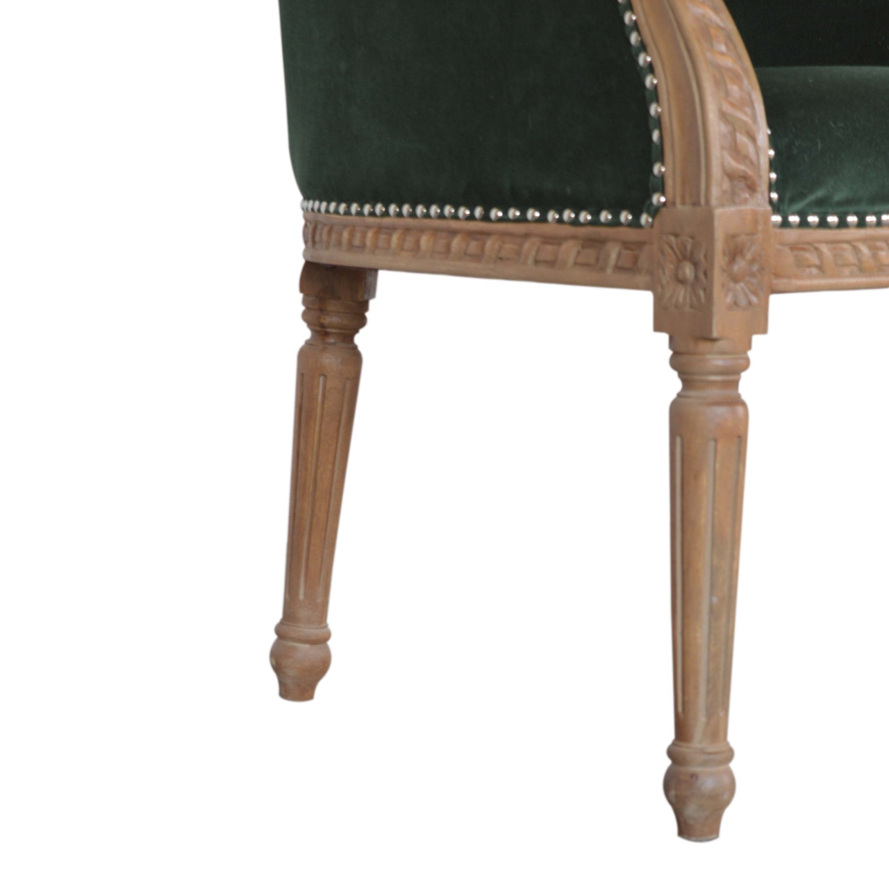 Artisan™ Occasional Chair - Emerald Green, Velvet