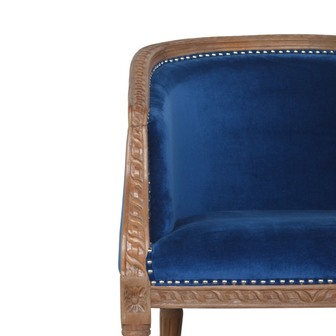 Artisan™ Occasional Chair - Royal Blue, Velvet