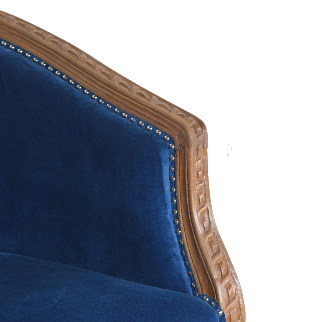 Artisan™ Occasional Chair - Royal Blue, Velvet