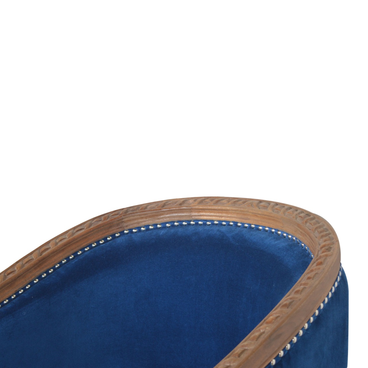 Artisan™ Occasional Chair - Royal Blue, Velvet