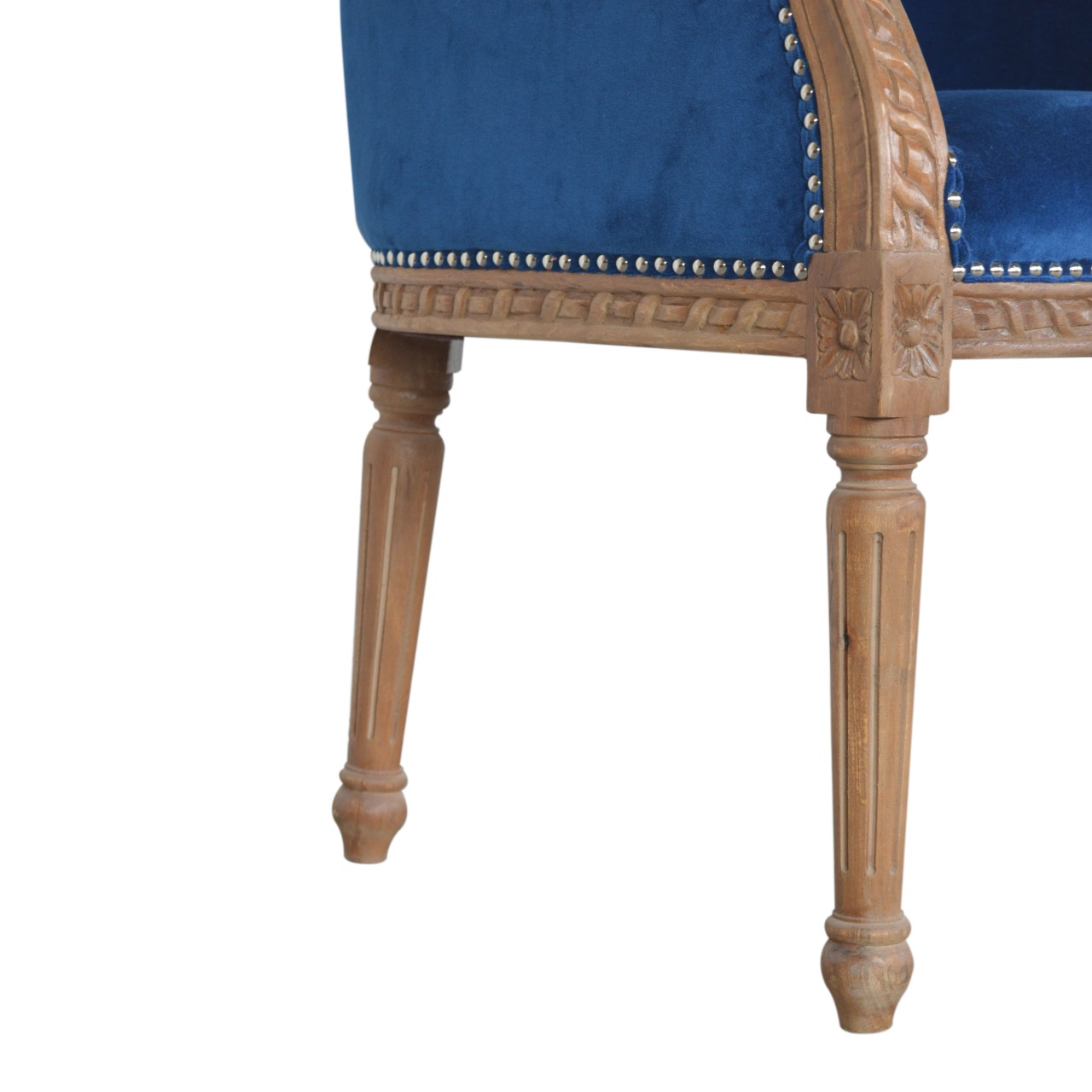 Artisan™ Occasional Chair - Royal Blue, Velvet