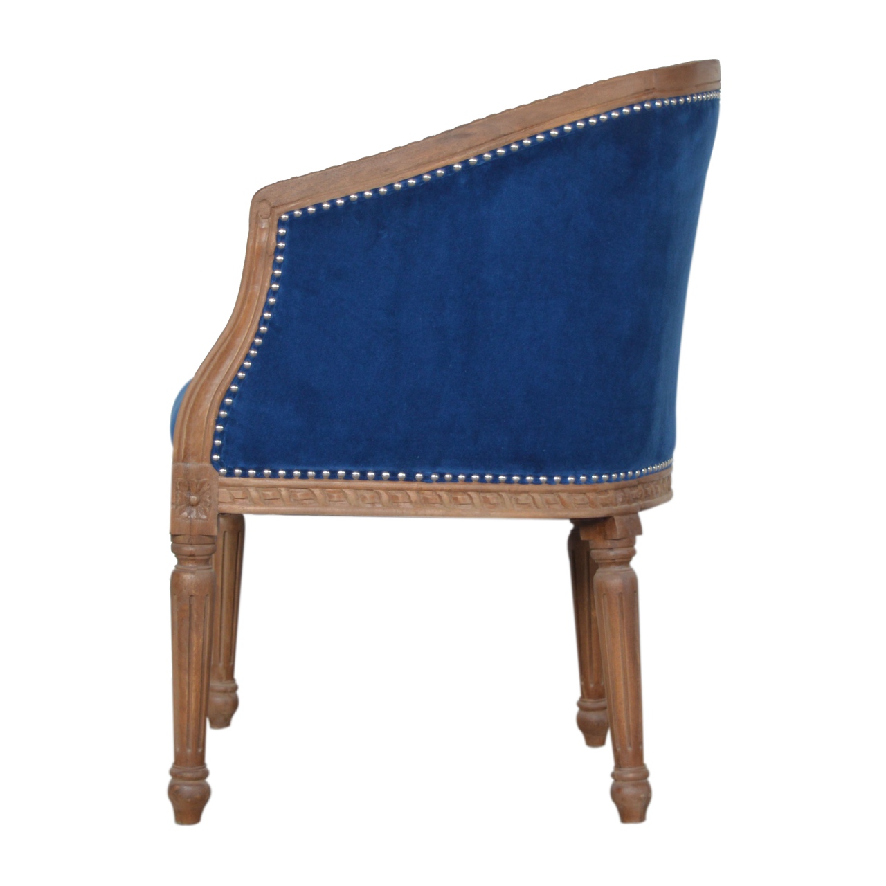 Artisan™ Occasional Chair - Royal Blue, Velvet