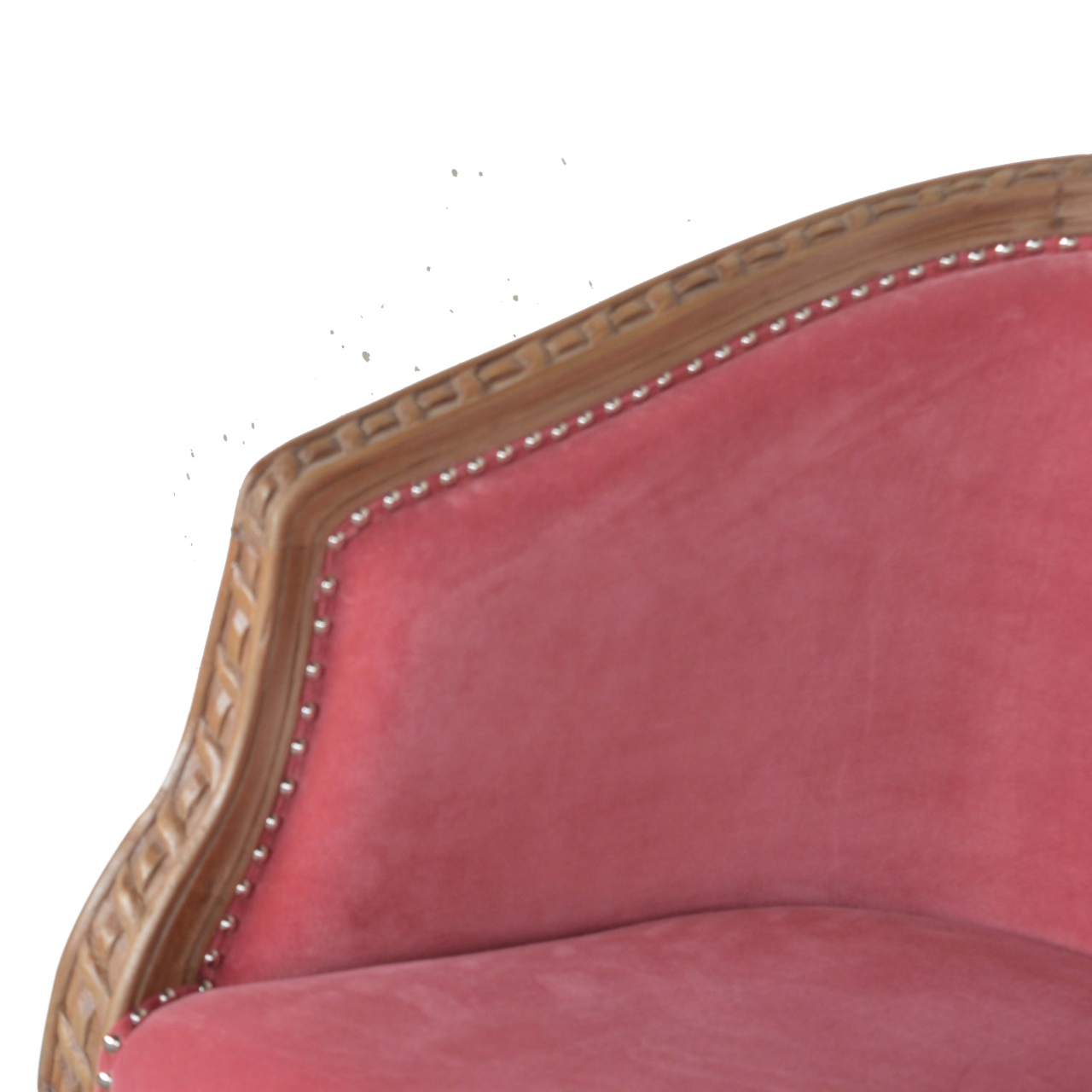 Artisan Occasional Chair - Pink, Velvet