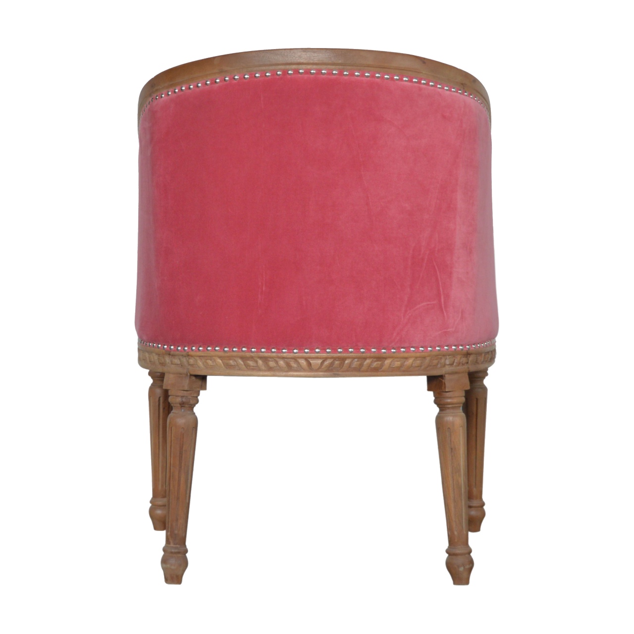 Artisan Occasional Chair - Pink, Velvet