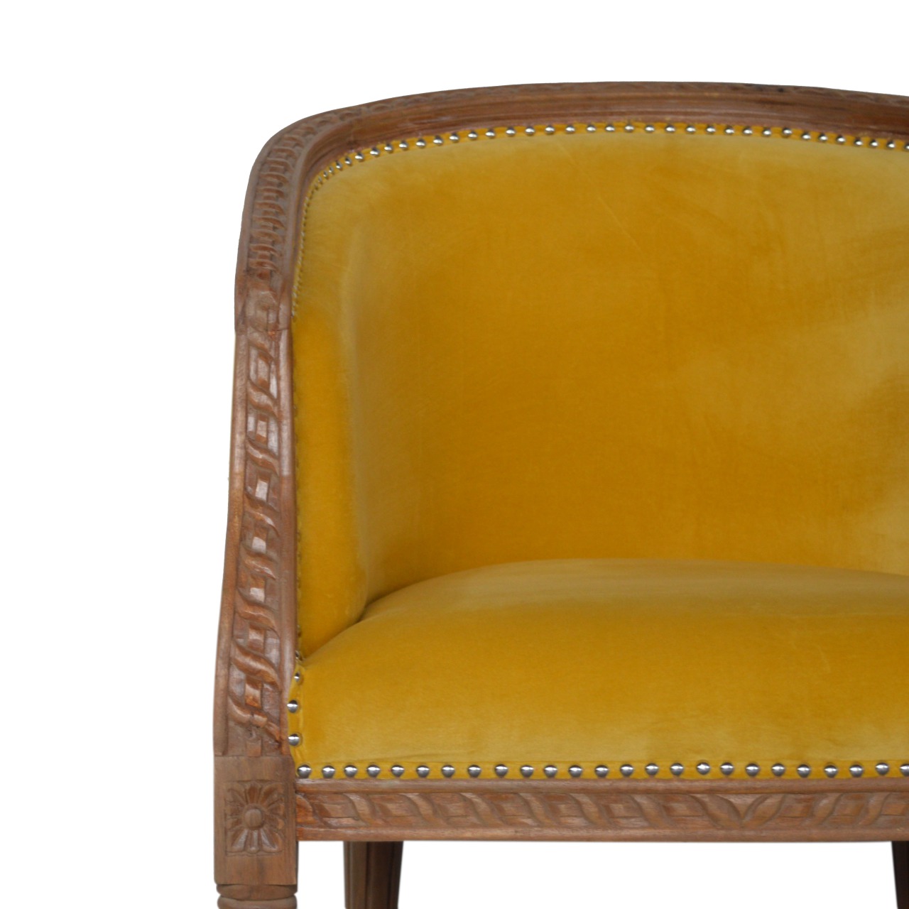 Artisan™ Occasional Chair - Mustard, Velvet