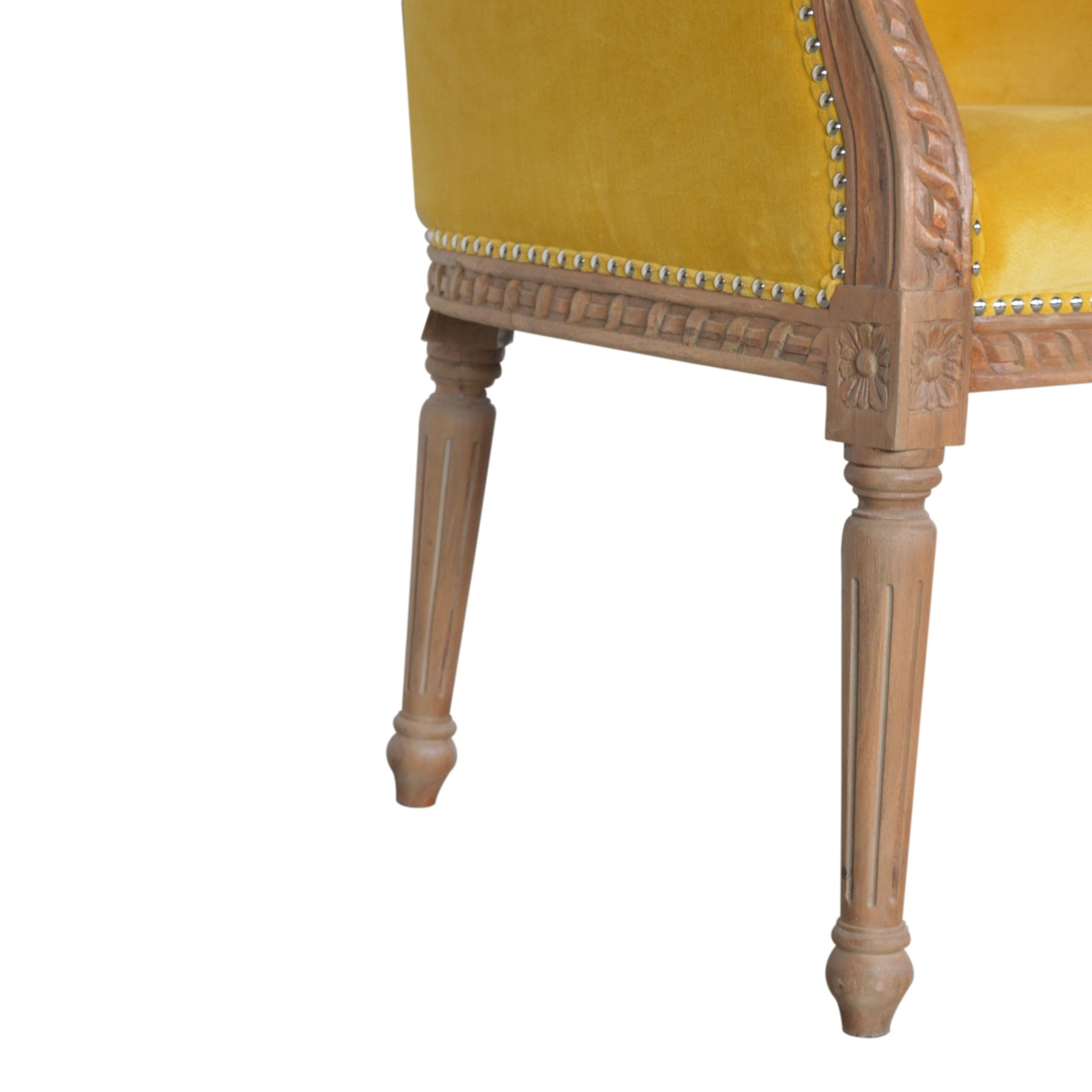 Artisan™ Occasional Chair - Mustard, Velvet