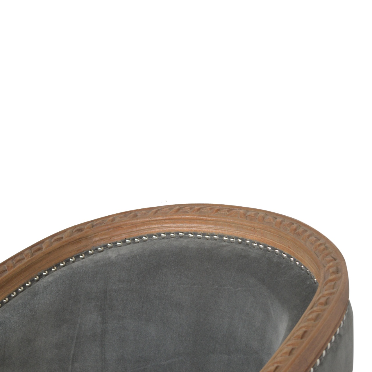 Artisan Occasional Chair - Gray, Velvet