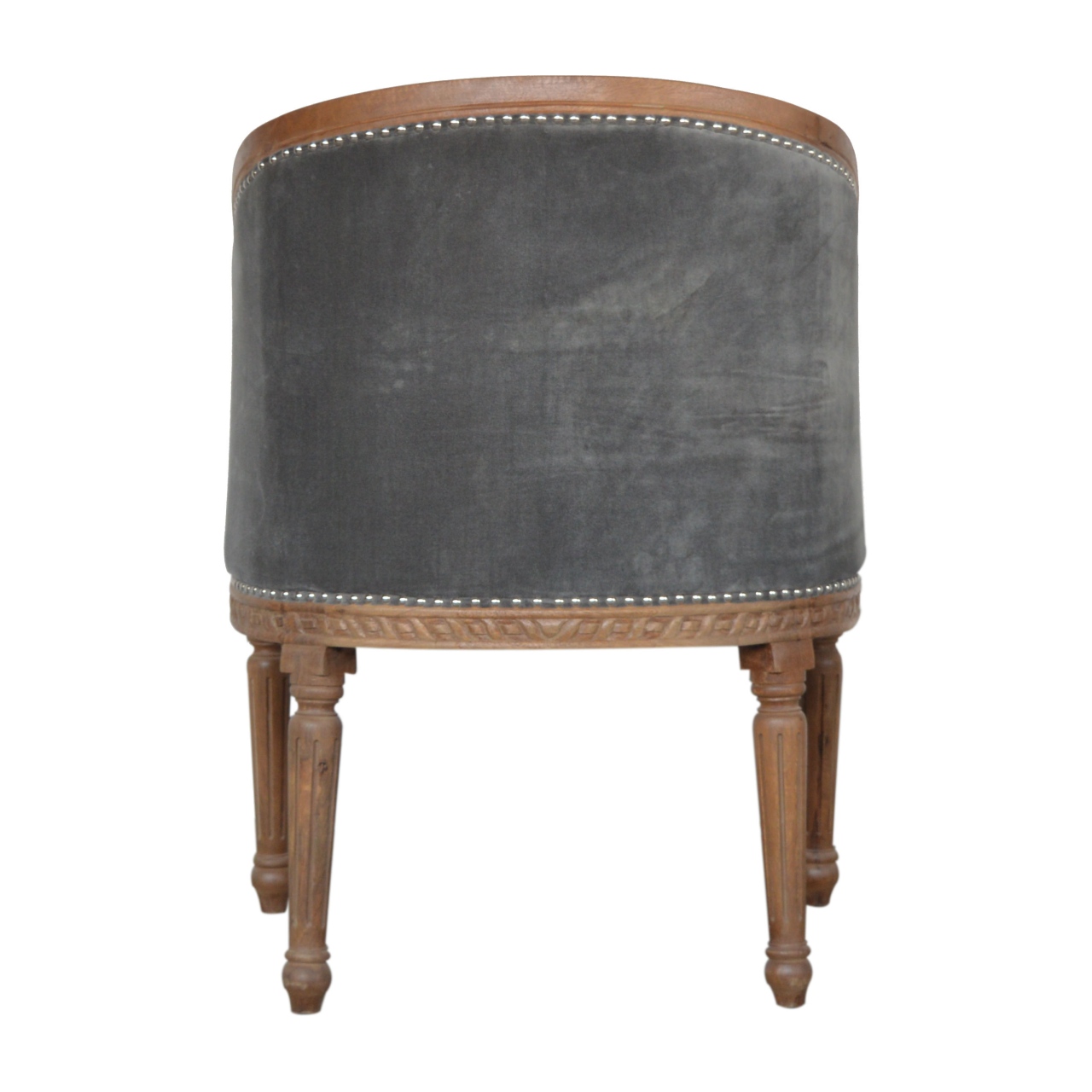 Artisan Occasional Chair - Gray, Velvet