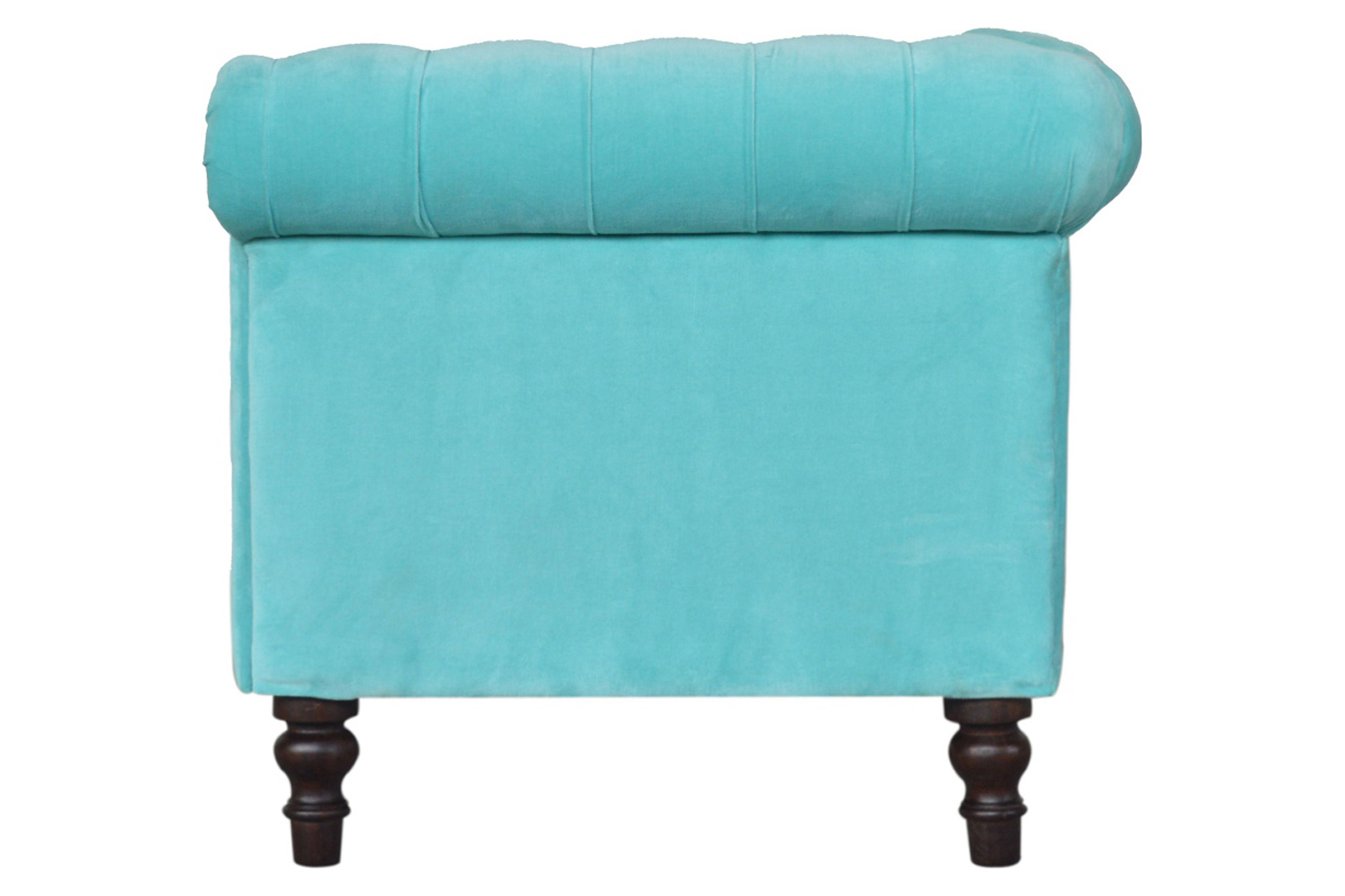 Artisan Chesterfield Sofa with 2 Seater - Aqua, Velvet