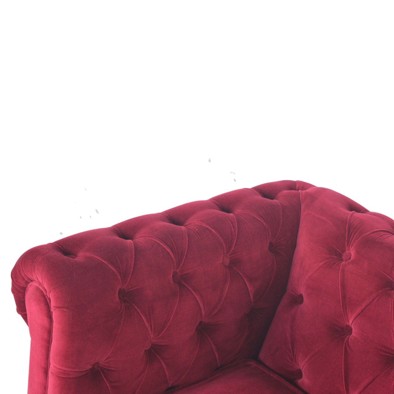 Artisan™ Chesterfield Armchair - Wine Red