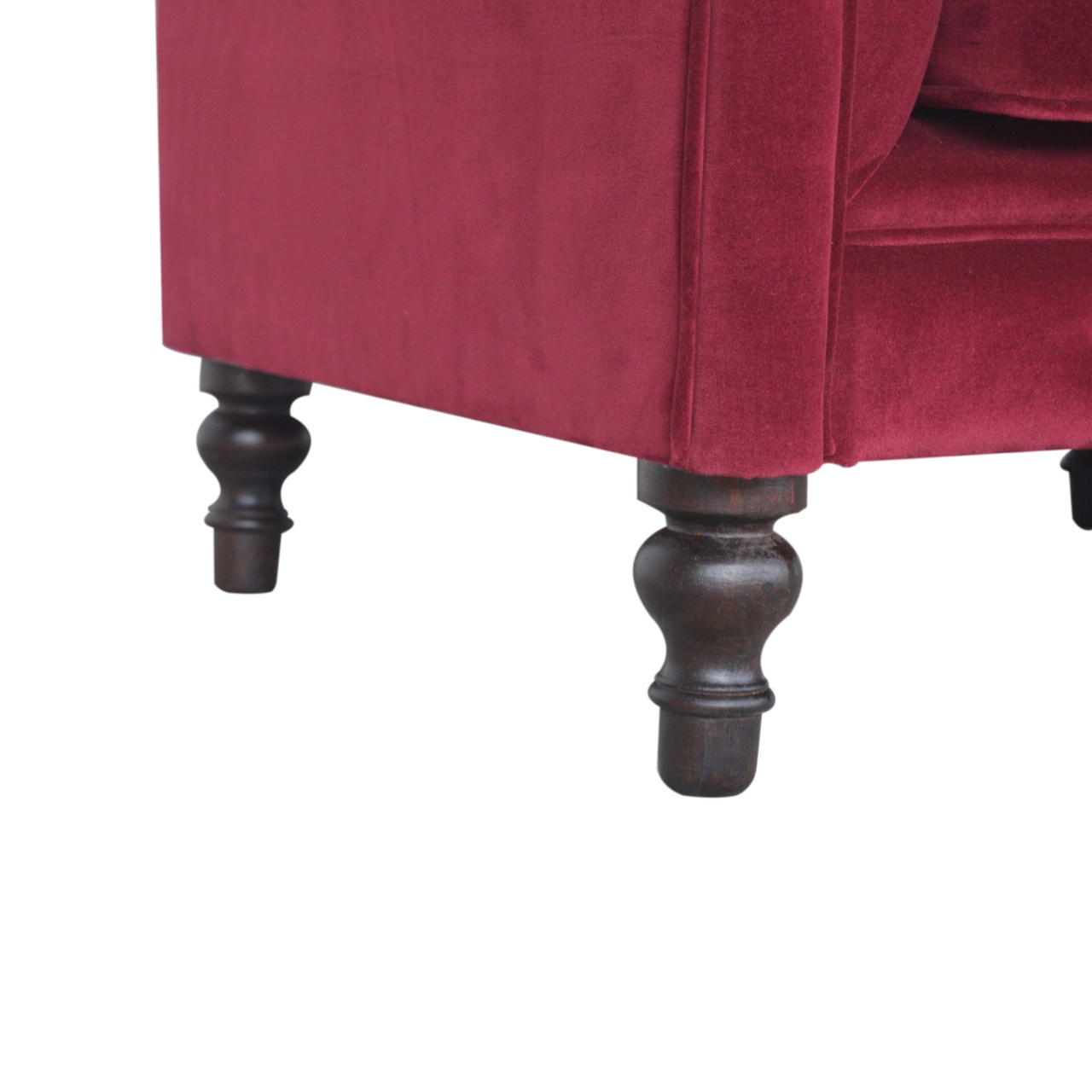 Artisan™ Chesterfield Armchair - Wine Red