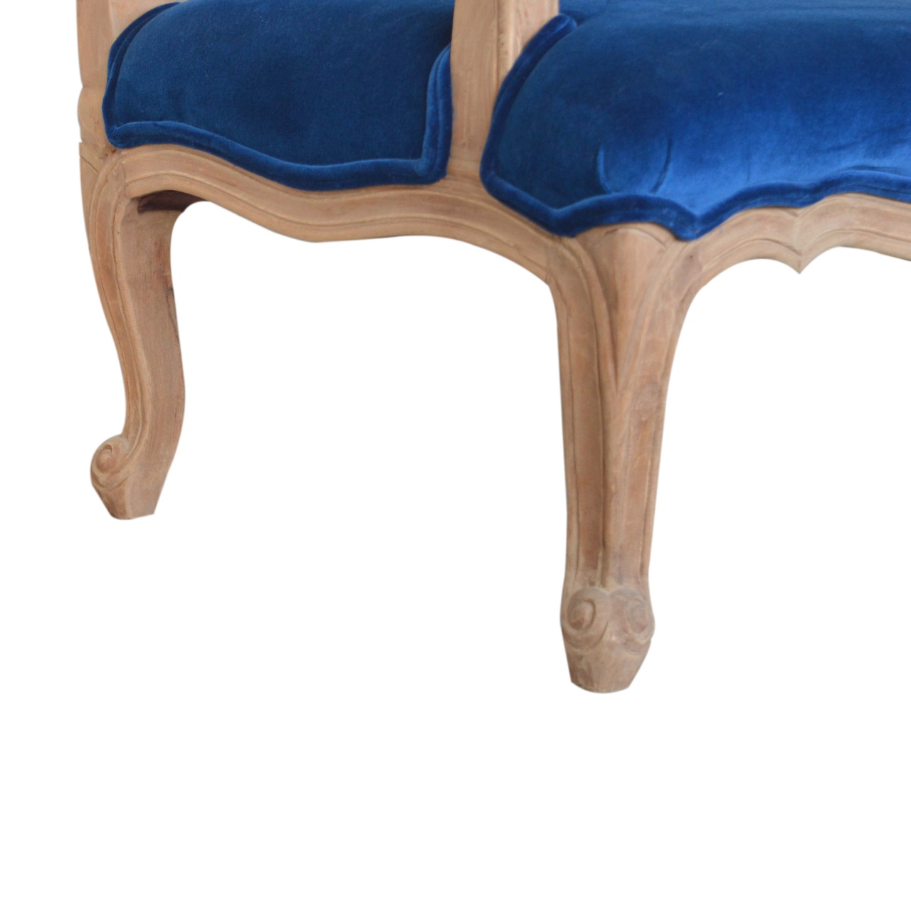 Artisan™ French Chair - Royal Blue, Velvet