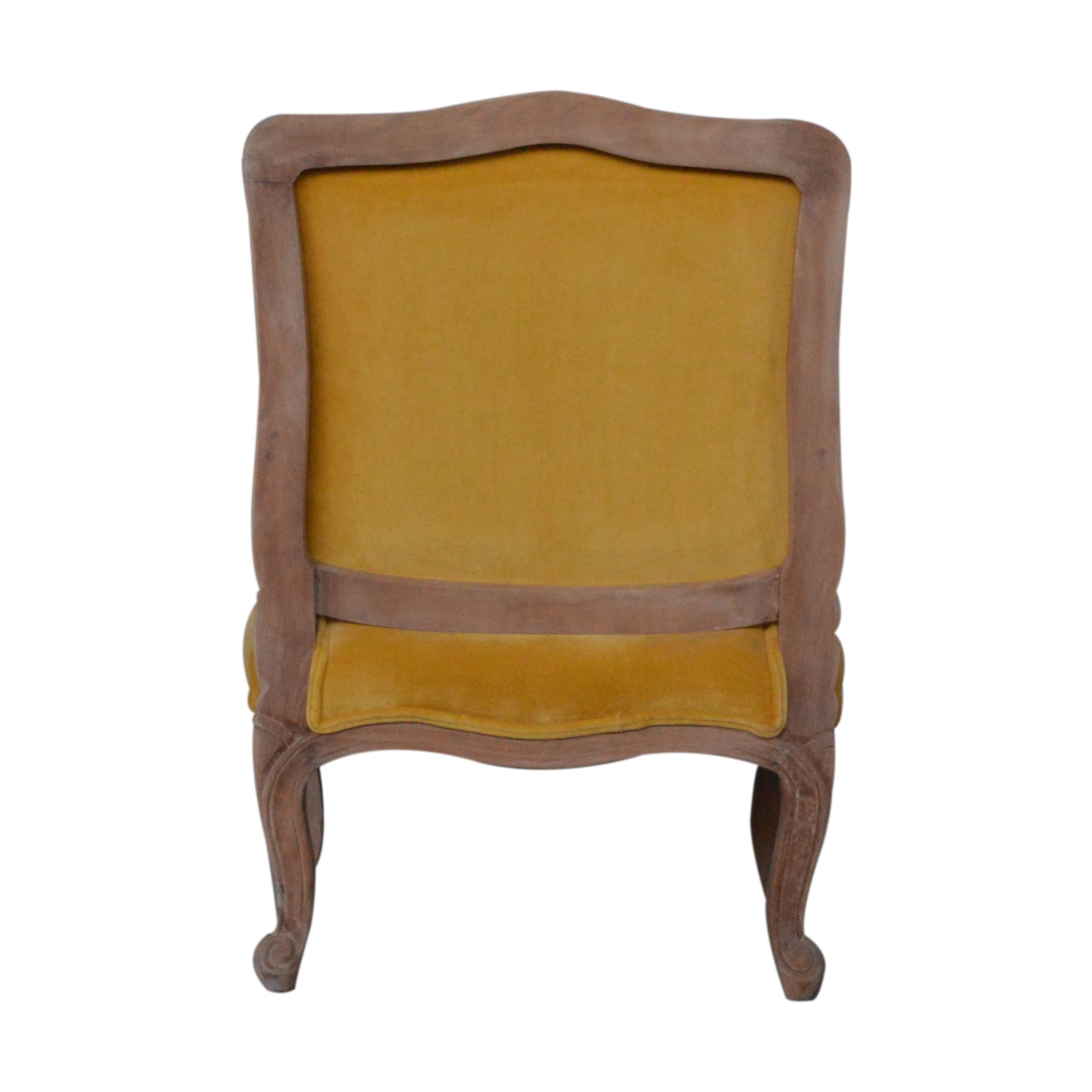 Artisan™ French Style Chair - Mustard, Velvet