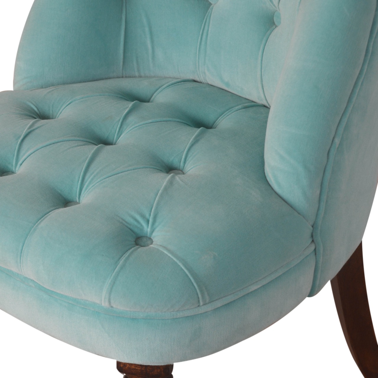 Artisan™ Accent Chair - Turquoise, Velvet