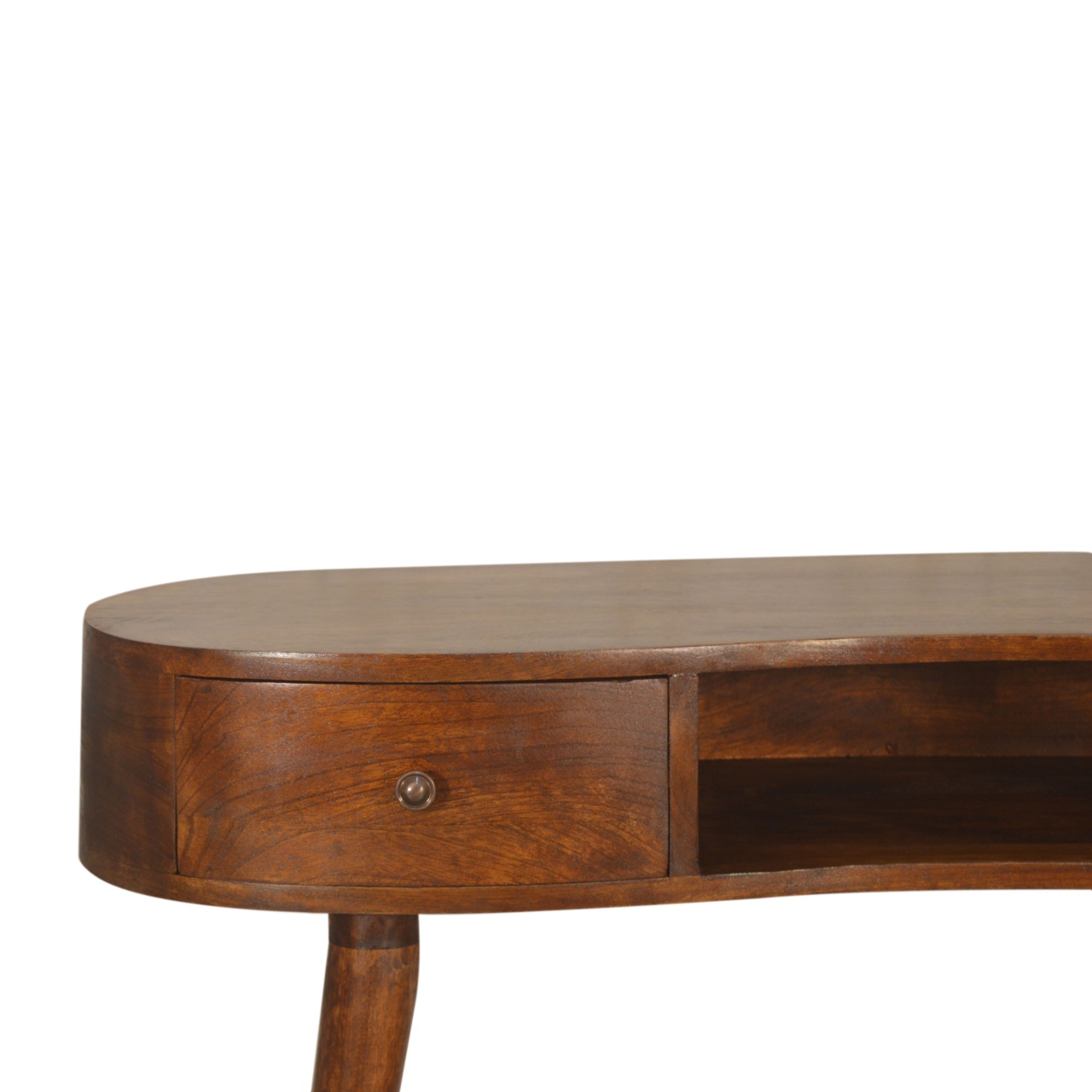 Artisan - Wave Writing Desk in Chestnut