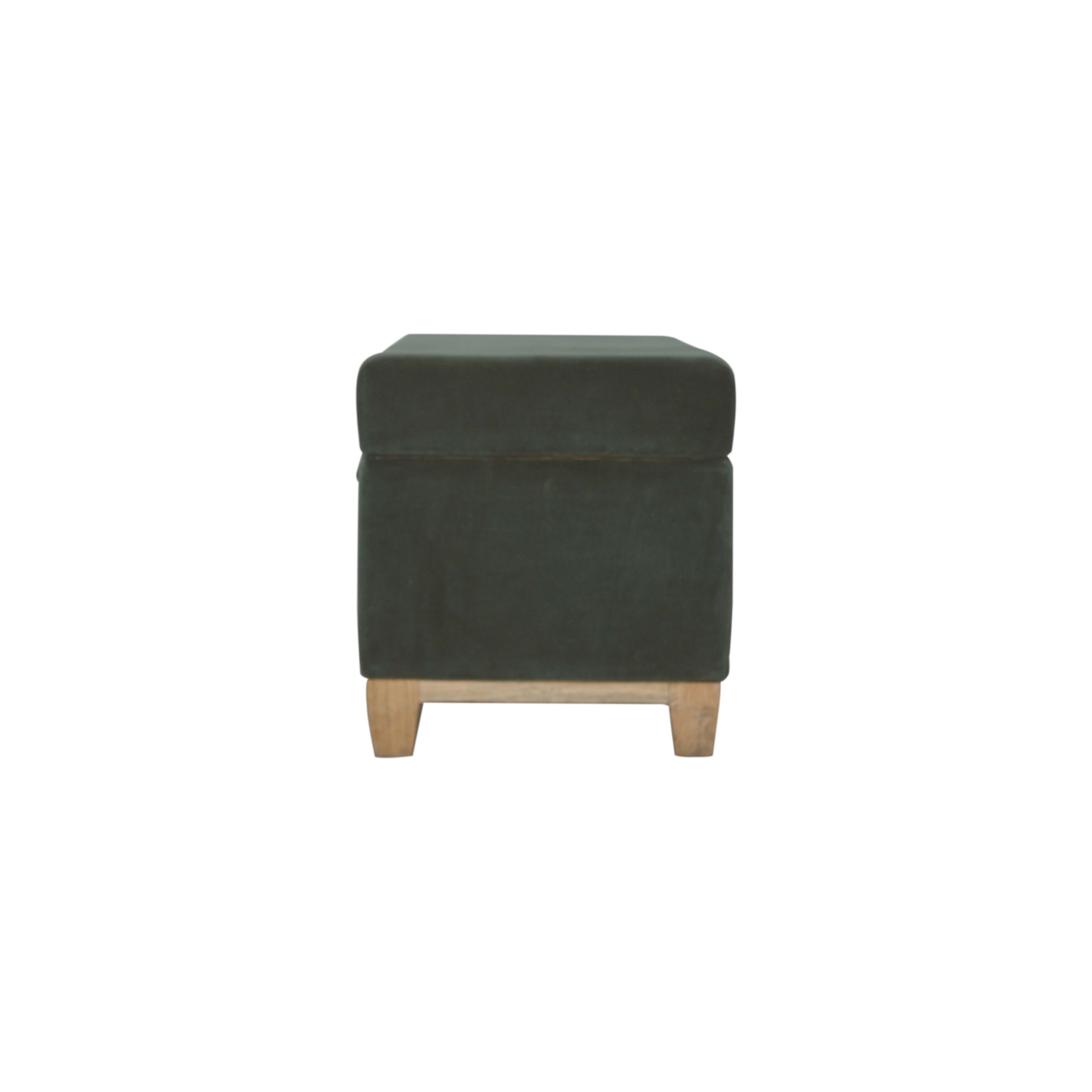 Artisan - Storage Box in Emerald Green, Velvet