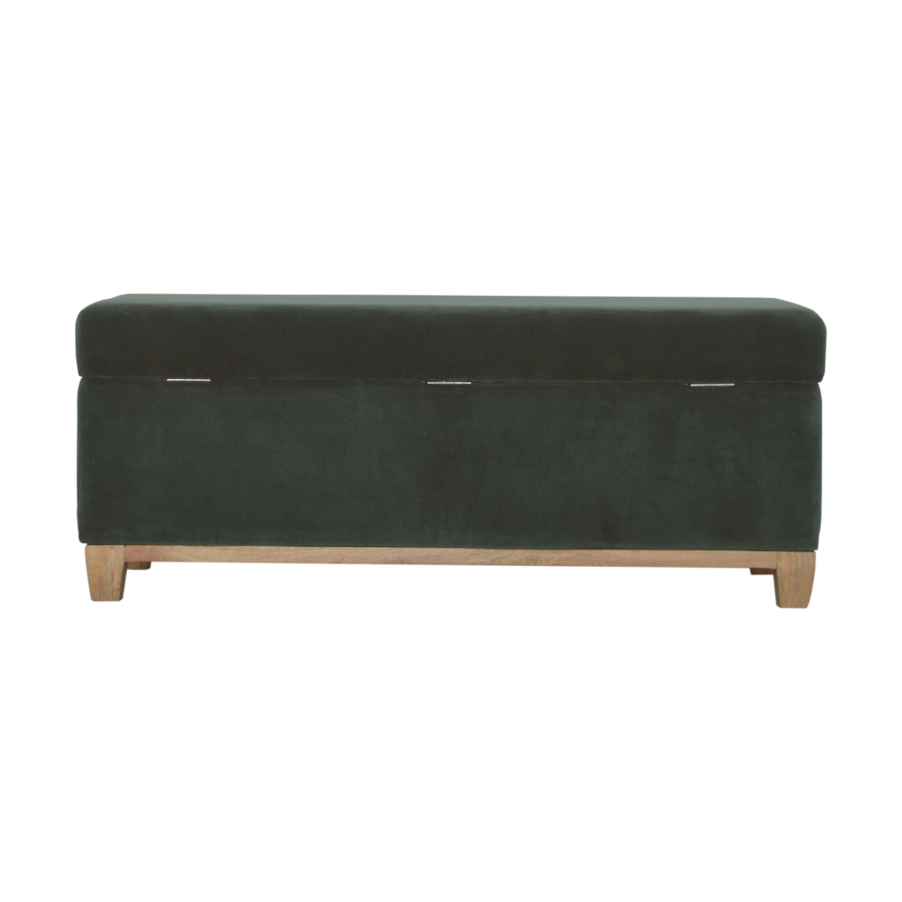 Artisan - Storage Box in Emerald Green, Velvet