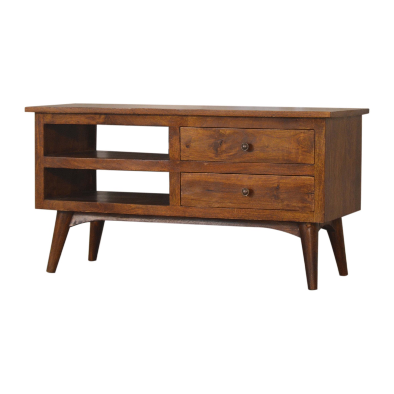 Artisan - Nordic Style TV Unit in Chestnut