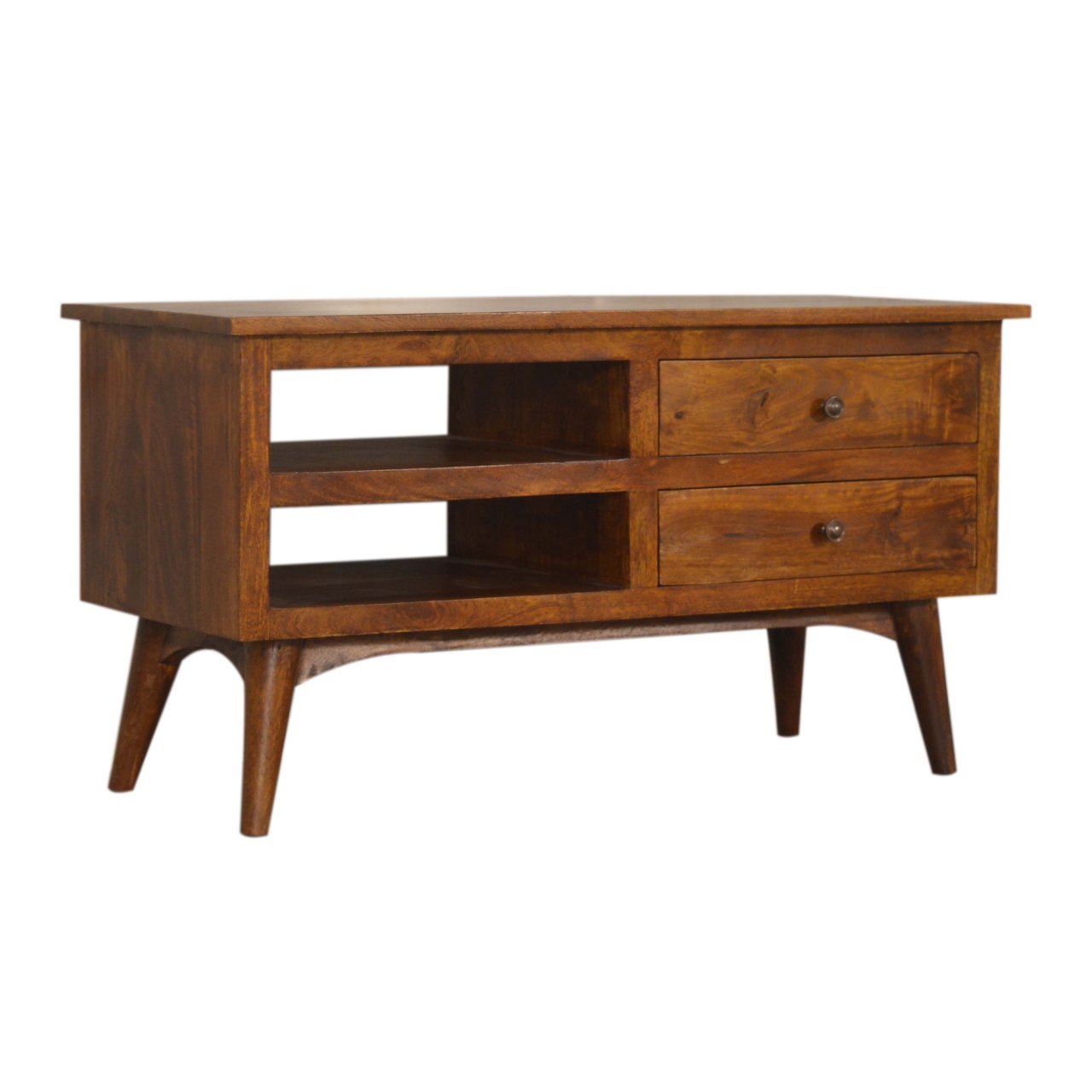 Artisan - Nordic Style TV Unit in Chestnut