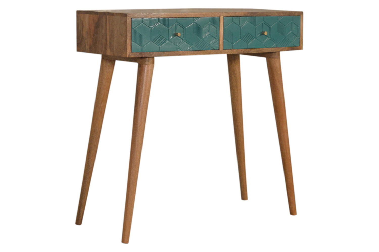 Artisan Acadia Console Table - Teal