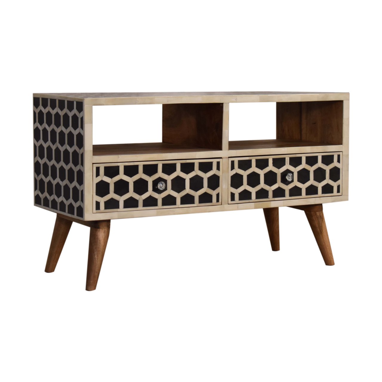 Artisan - Honeycomb Bone Inlay Media Unit