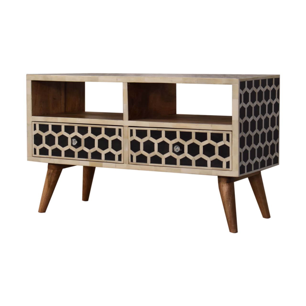 Artisan - Honeycomb Bone Inlay Media Unit